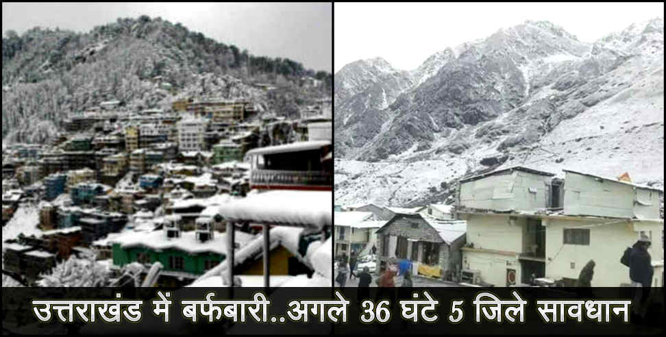 उत्तराखंड: Weather forecast for uttarakhand