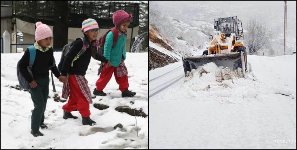 School Holiday: School Holiday due to Heavy Rain and Snowfall Alert on 24 Jan 2026