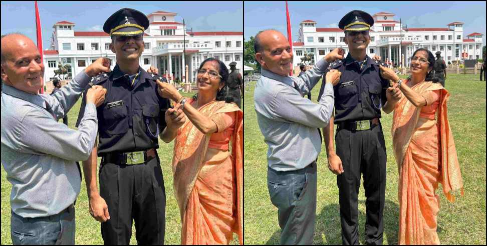 Indian Army Officer: Mayank Vashisht of Rudraprayag became Indian Army Officer