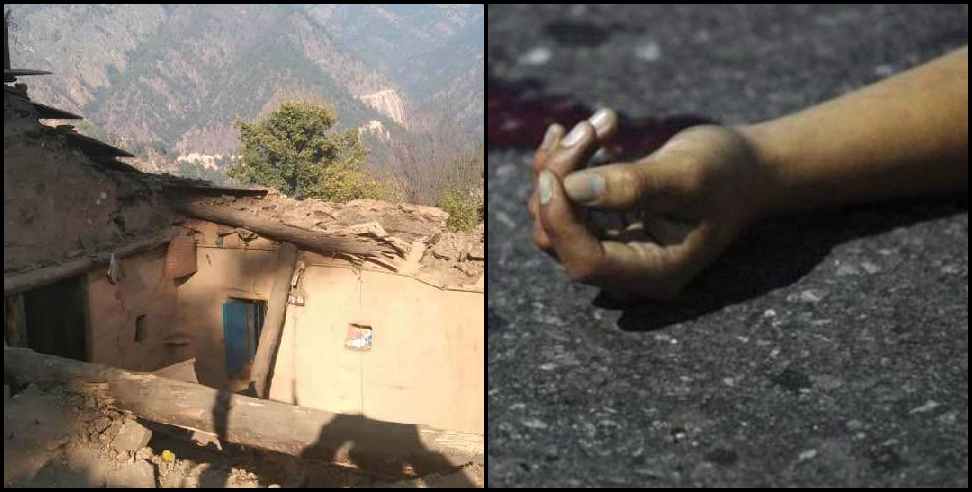 Chamoli News: House collapses in Chamoli district girl dies