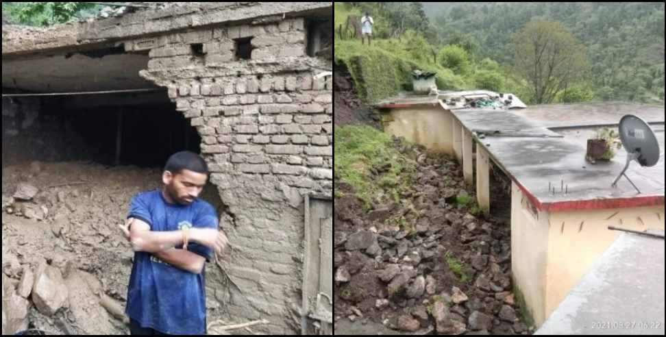 Mussoorie cloud burst: Cloud burst in Bhitrali village of Mussoorie