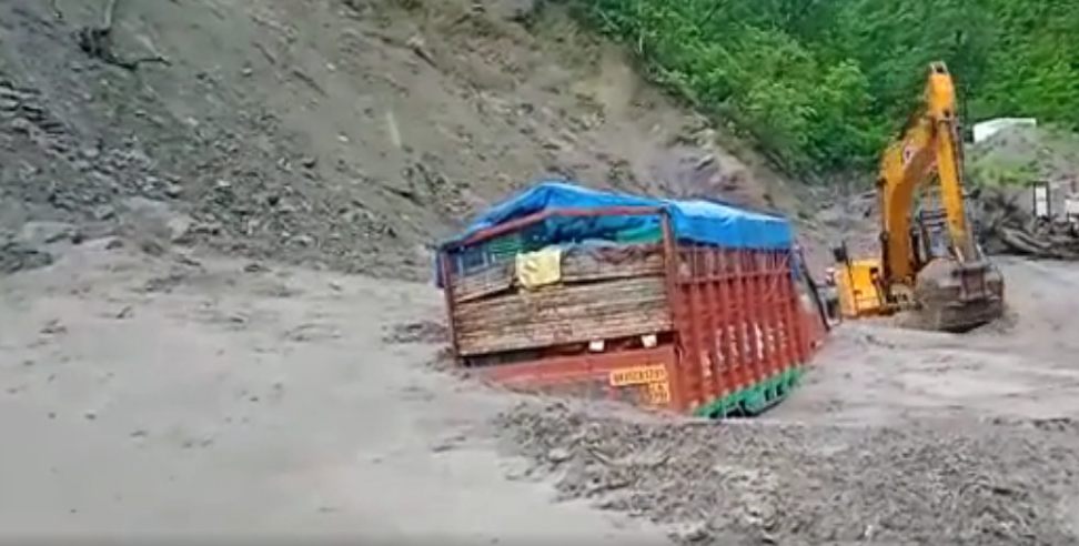 Uttarakhand Rain: Debris on Tanakpur-Lohaghat-Pithoragarh National Highway