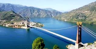 Tehri garhwal news: Load testing in dobra chanti bridge