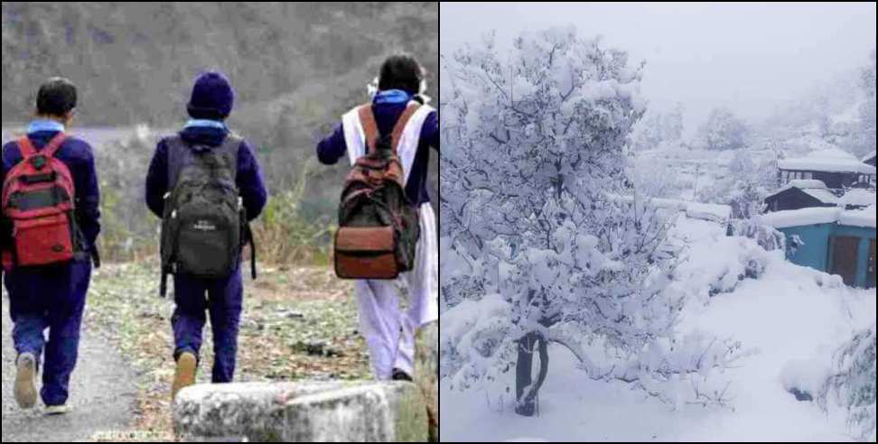 holidays from 25 Dec to 31 Jan in 156 schools of Dehradun