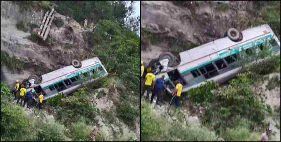 haridwar bus accident: Passenger bus accident in Haridwar