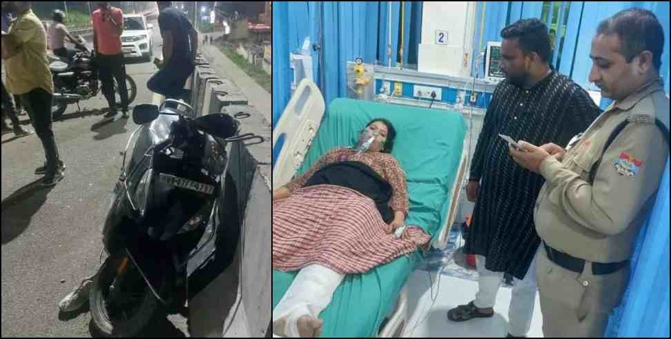 Haridwar Scooty Hadsa: scooty hadsa one death in haridwar
