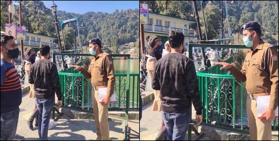 Nainital news: Women argue with police in nainital