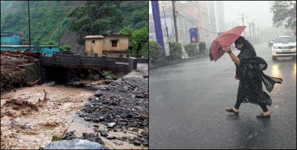 Uttarakhand Weather News 3 september: Heavy rain alert in Dehradun Nainital Weather News September 3