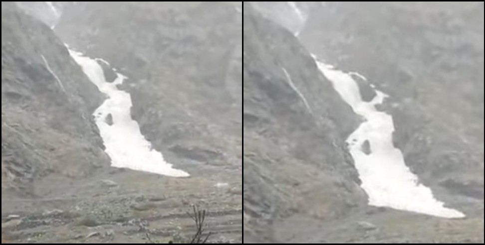 Mana Village Glacier: Video of Mana village goes viral