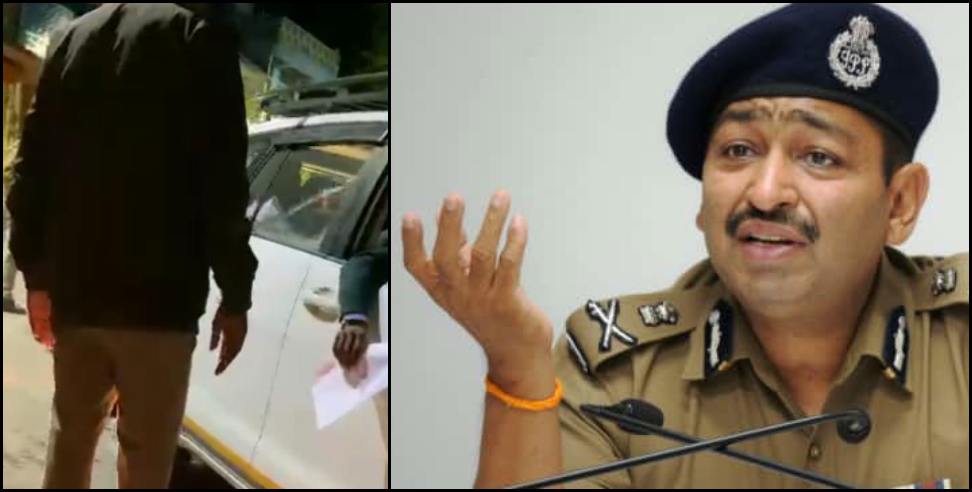 uttarakhand police ankur chaudhry viral video: uttarakhand constable ankur chaudhary suspended after viral video