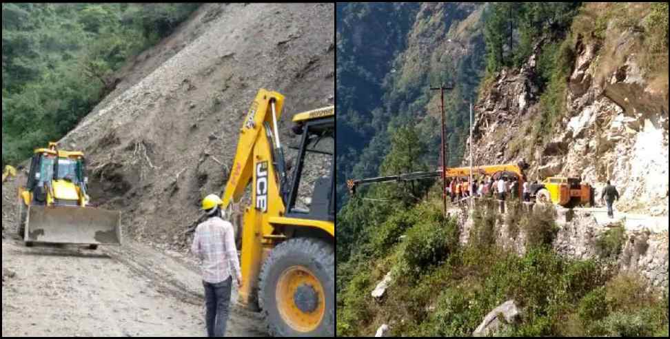 uttarakhand all weather road danger zone: Uttarakhand Char Dham Yatra 67 Danger Zone on All Weather Road