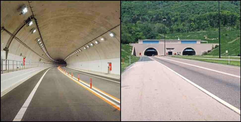 Dehradun Tehri Lake Tunnel: Dehradun to Tehri Lake Double Lane Tunnel