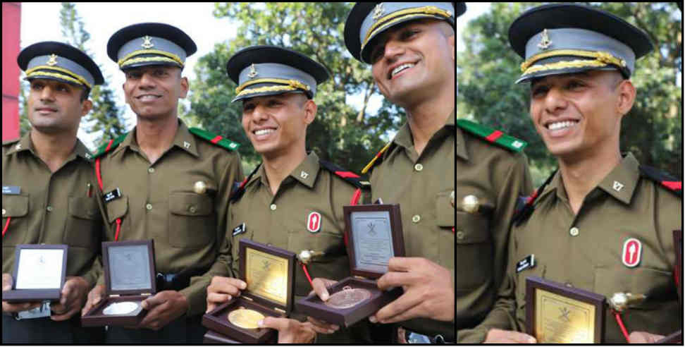 acc cadets graduation ceremony: Uttarakhand cadet won three medals in acc cadets graduation ceremony