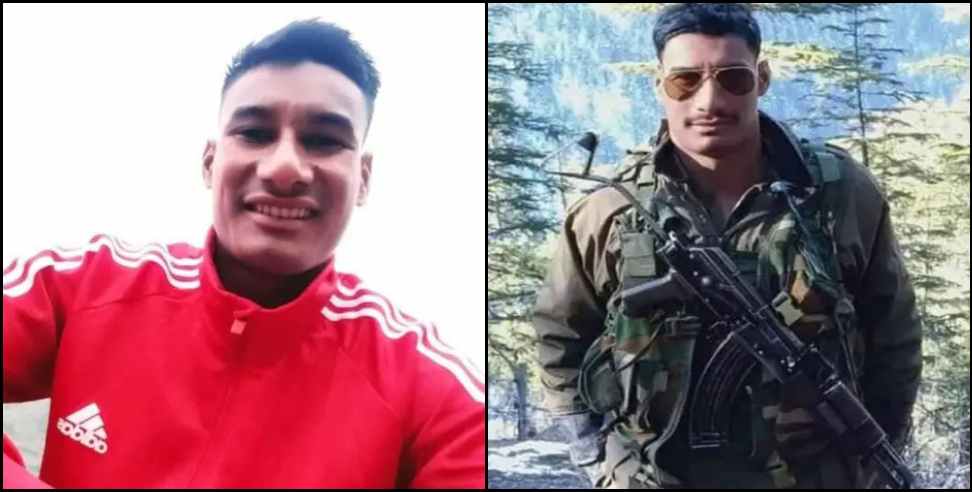 Garhwal Rifle Jawan Akhil Negi passed away in Rajasthan