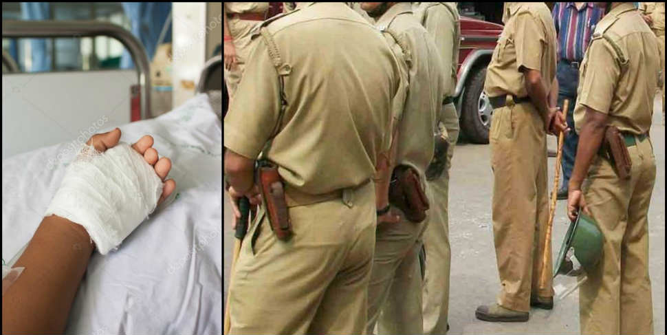 policeman beat up the constable