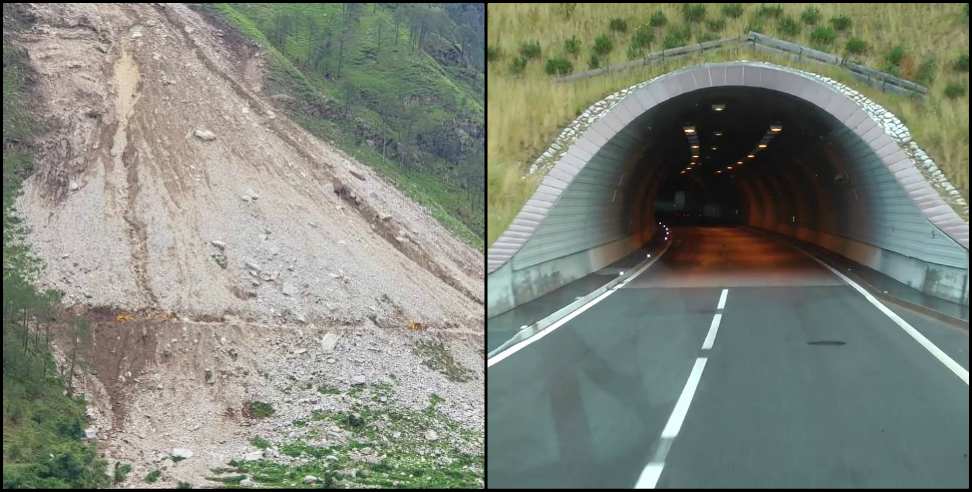 Uttarakhand Yamunotri Highway: Yamunotri highway tunnel dabarkote
