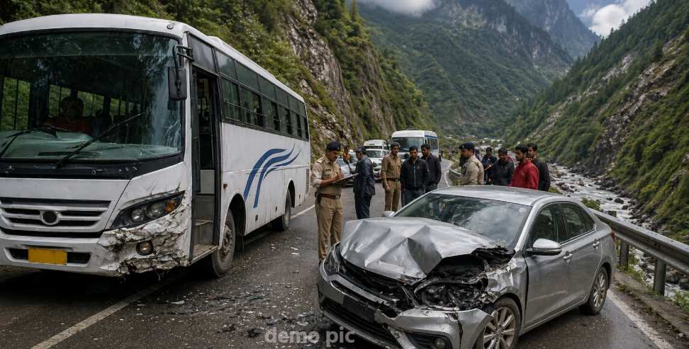 Yamunotri Highway accident: Drunk Bus Driver Endangers 28 Pilgrims on Yamunotri Highway