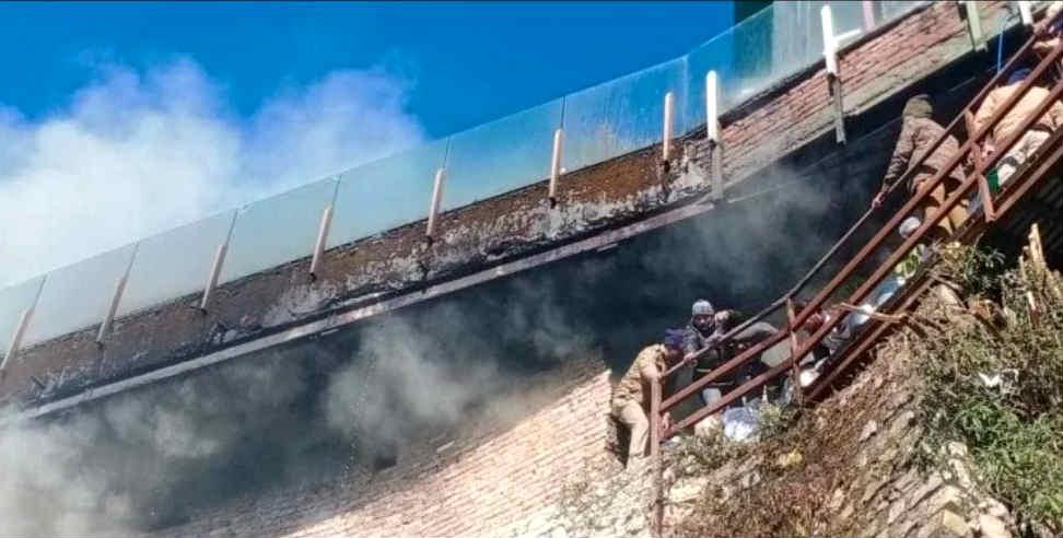 उत्तराखंड न्यूज: Hotel basement fire mussoorie