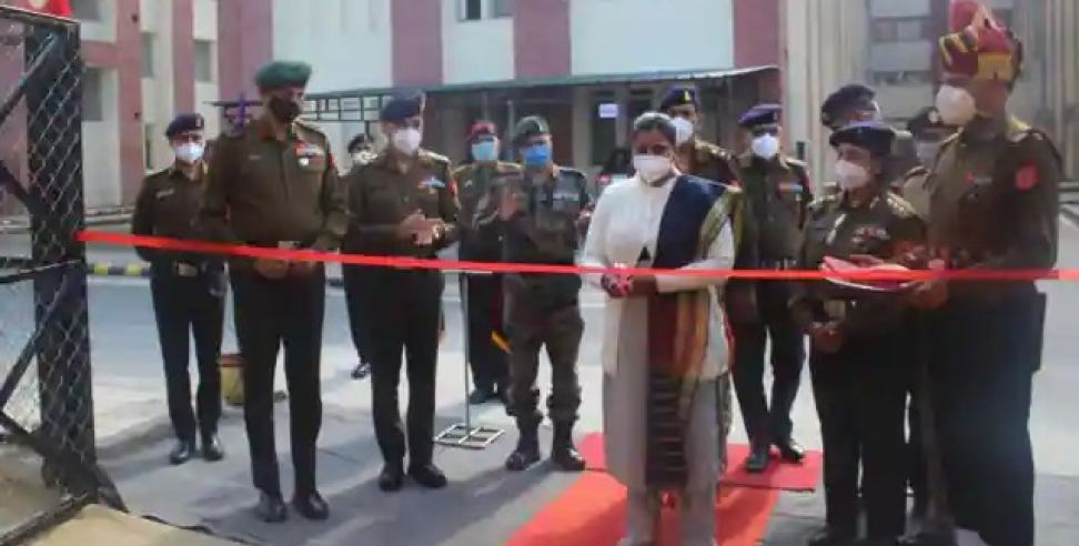 Pinky mehra army hospital: Pinky Mehra inaugurated oxygen plant in army hospital dehradun
