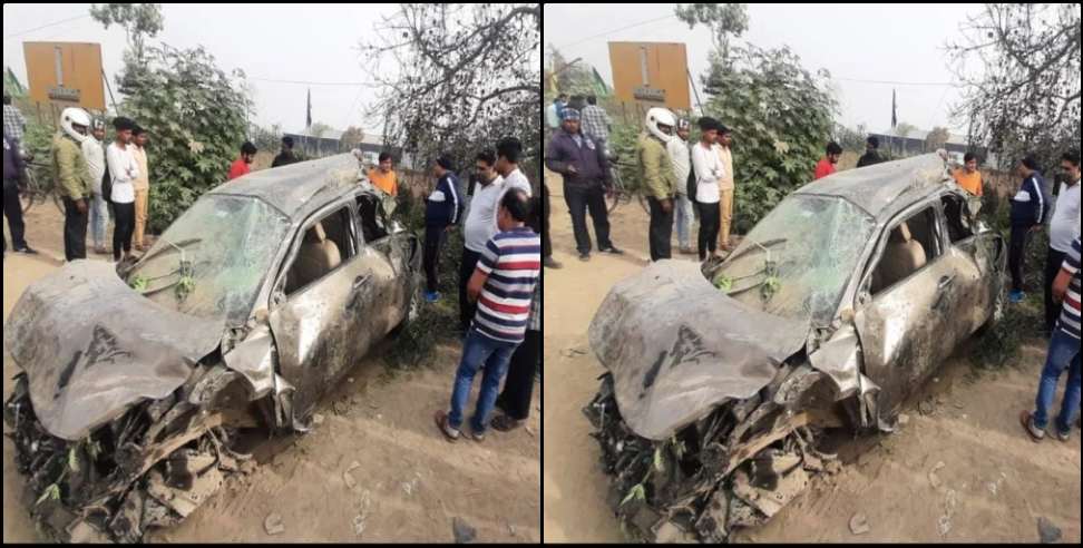 Udham Singh Nagar News: 3 people killed in Udham Singh Nagar road accident