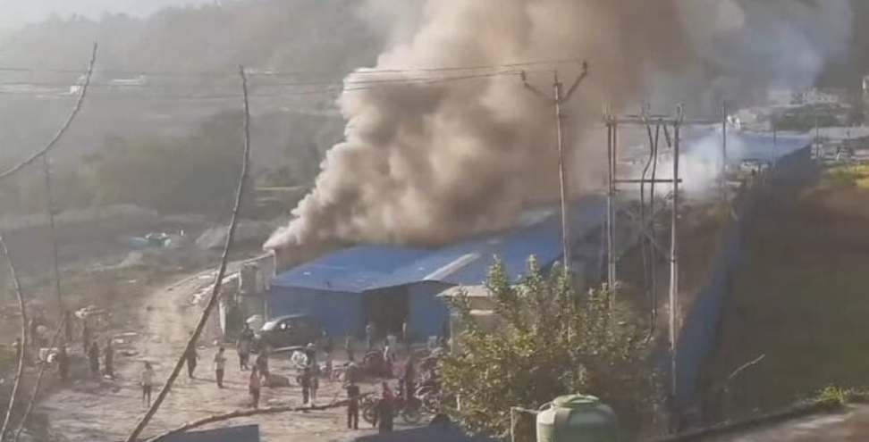 Cylinder burst: Cylinder burst at Maletha Train Project