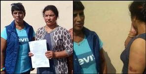 image: Now woman accused of brutally assaulting pithoragarh police