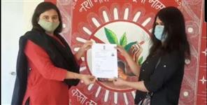 image: Certificate issued to two transgenders in Dehradun