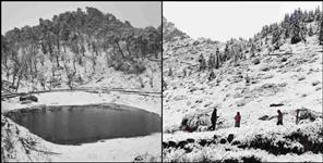 image: Snowfall in munsiyari latest picture