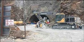 image: 910 meter long tunnel in all weather road Rudraprayag