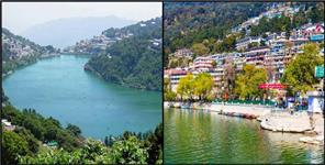 image: water level of Nainital lake continuously falling