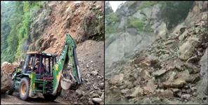 image: Rishikesh-Gangotri Highway closed due to landslide