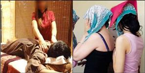 image: call girl arrested in haridwar spa center