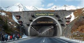image: 7 km long tunnel from Chaumasi to Lincholi Kedarnath Dham