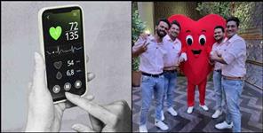 image: Dehradun Rajat Jain and team made pocket ECG machine