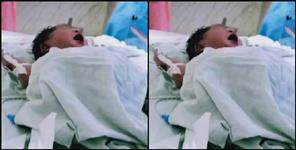 image: 7 day old girl found near drain in Dehradun
