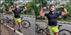 image: Angad Bisht of Rudraprayag won the match in Matrix Fight Night