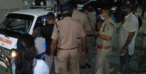 image: Car hit bike in Udham Singh Nagar