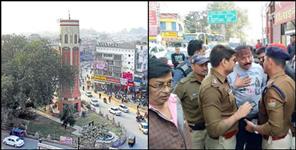 image: Dehradun Clock Tower Traffic Plan Parking Plan for Christmas
