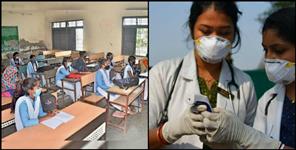 image: 14 students of government school in Almora corona positive