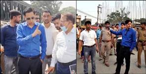 image: IAS Deepak Rawat cut challans of 30 people who throw garbage