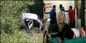 image: Teachers car accident in Pauri Garhwal
