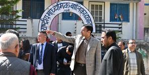 image: DM Savin Bansal allocates funds to Tyuni School