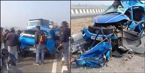 image: 3 people died in Uttarakhand Udham Singh Nagar road hadsa