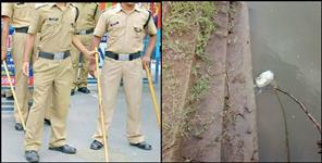 image: Dogs eat newborn baby dead body found in ramnagar canal