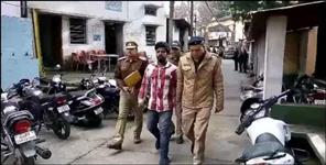 image: saurabh gupta threatened woman from haldwani jail