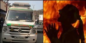 image: Father set fire to daughter in Haridwar