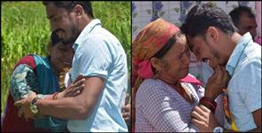 image: teacher ashish dangwal farewell in uttarkashi