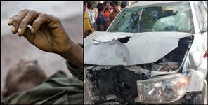 image: Road accident in Kashipur elderly person dies