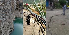 image: Tehri Lake erosion and blasting increase the risk