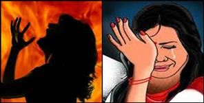 image: Minor girl burn herself in munsiyari